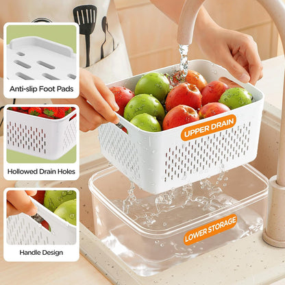 5 Pack Fridge Organizers