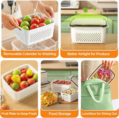 5 Pack Fridge Organizers