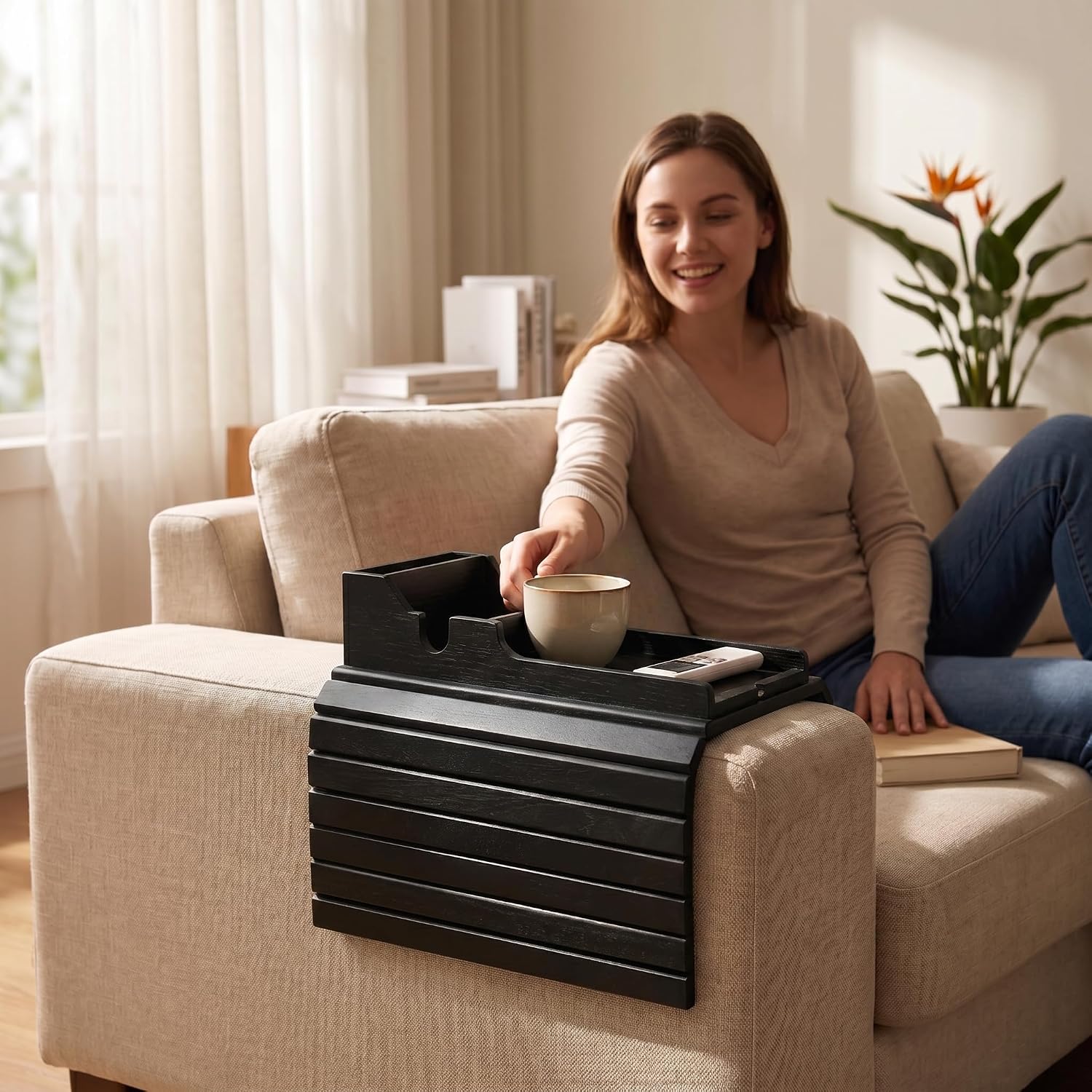 Couch Armrest Table