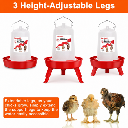 NestIQ Chick Feeder & Waterer Set