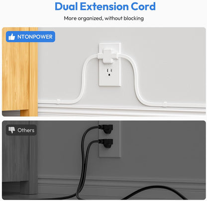Varaletti DualReach Split Extension Cord